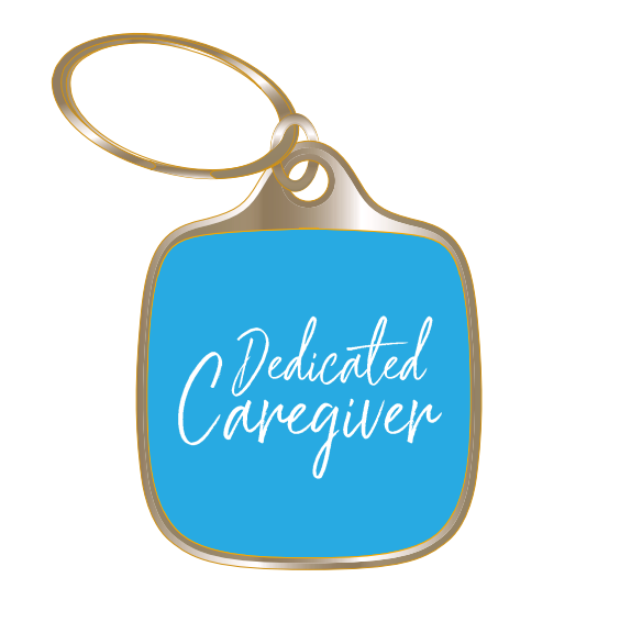 Dedicated Caregiver  Keychain