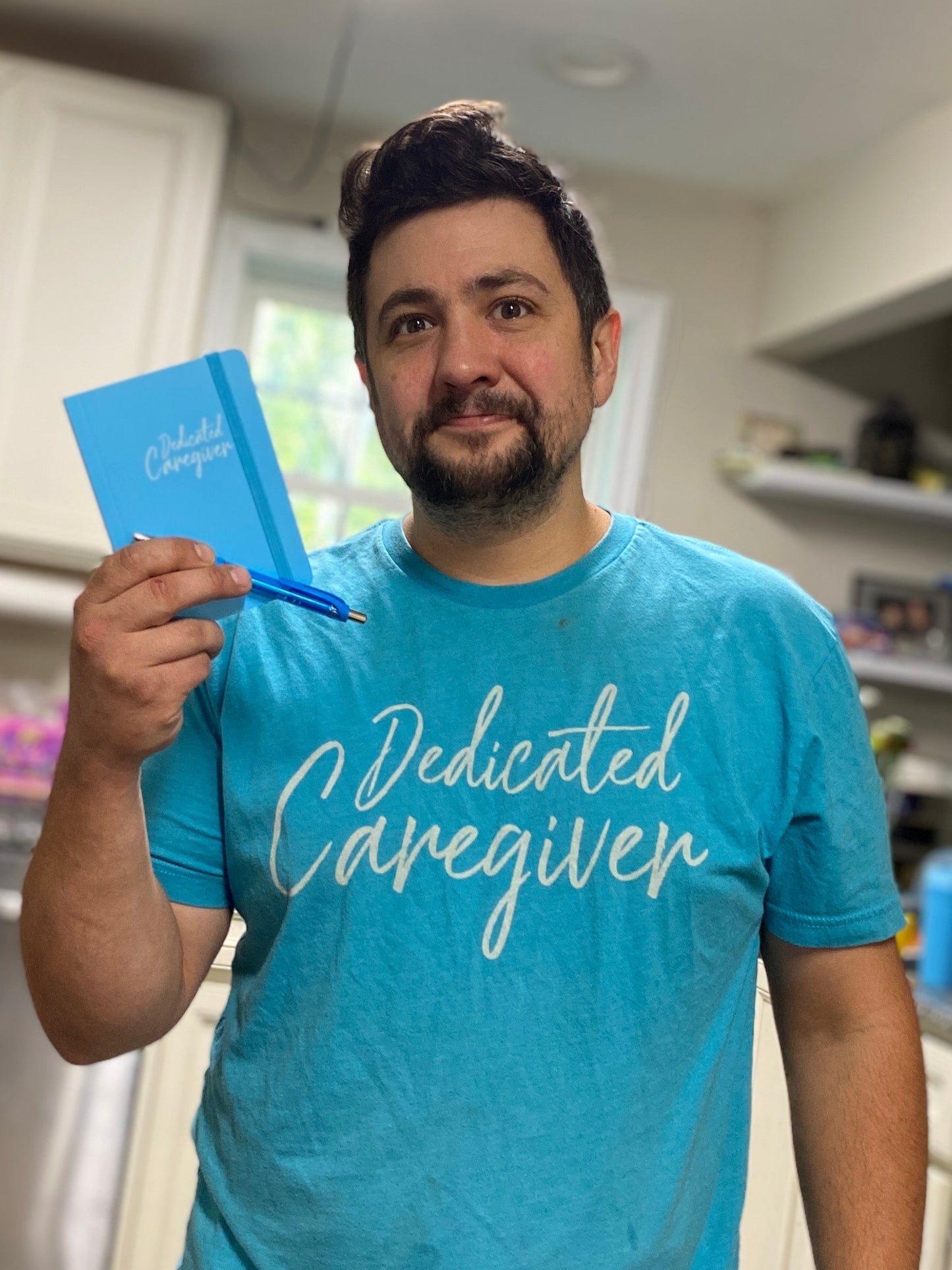 Dedicated Caregiver Notebook and Pen